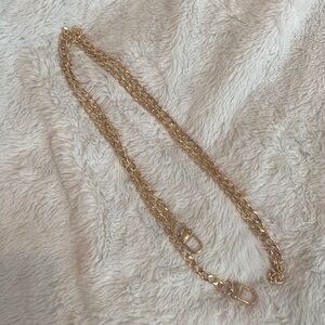 Gold Crossbody Purse Chain — 3 Sizes